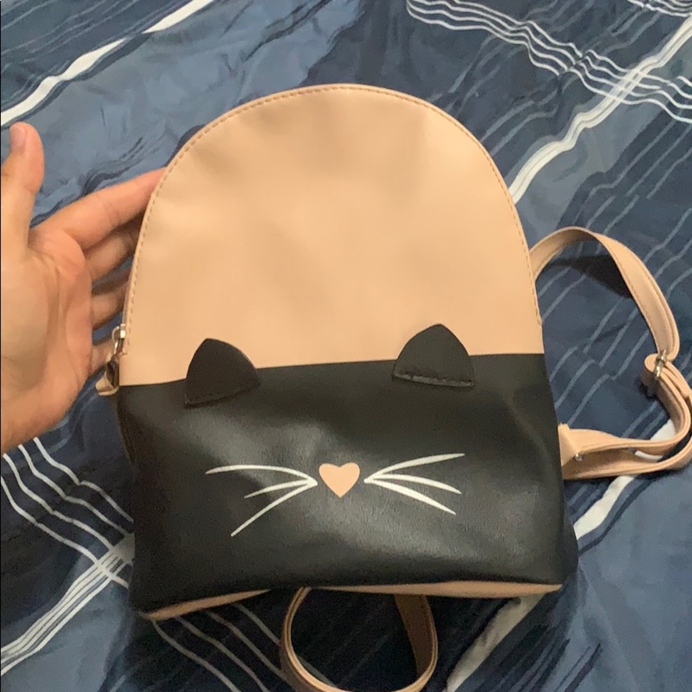 Backpack bag cat style